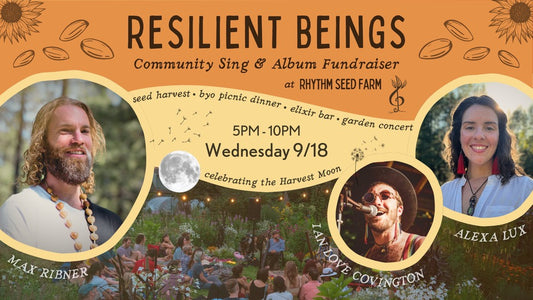 Garden Concert Series: Max Ribner, Alexa Lux & Friends - Resilient Beings Community Album Fundraiser